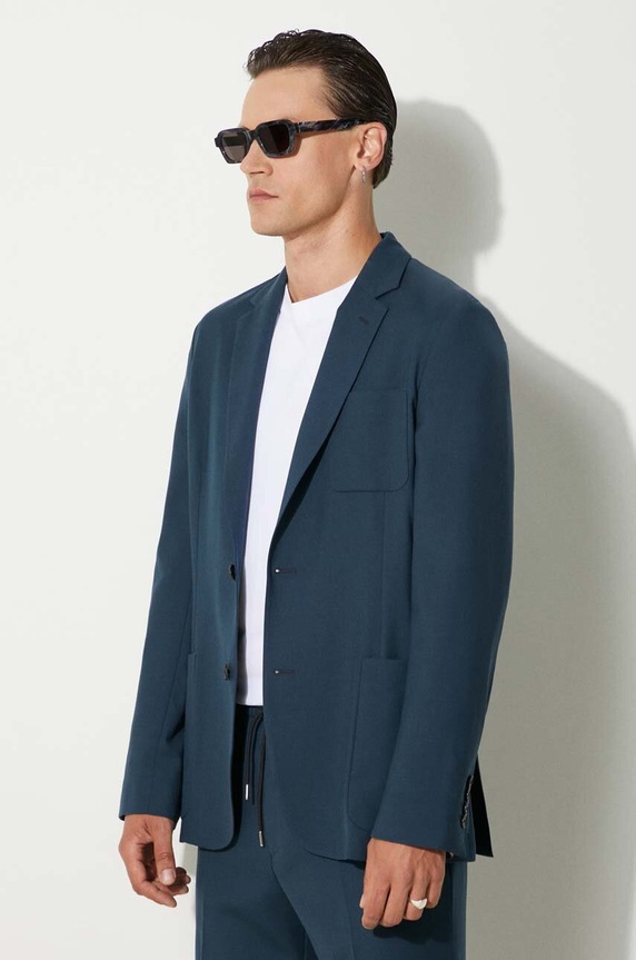 Paul Smith geaca de lana bleumarin M1R.2321.N00001