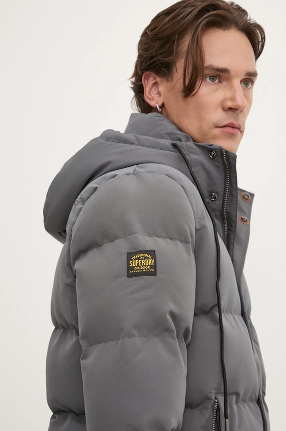 Bunda Superdry šedá M5011743A.00Q