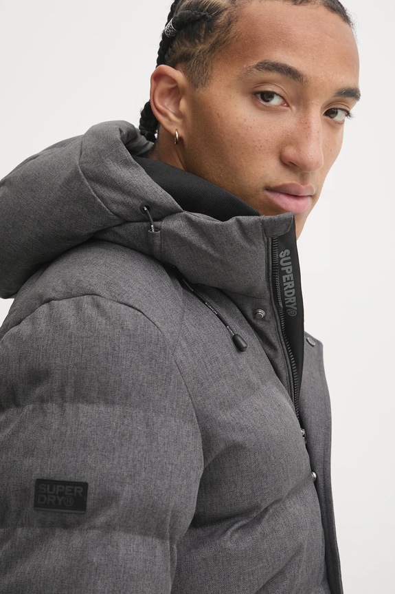 Superdry rövid kabát szürke M5011898A.07Q