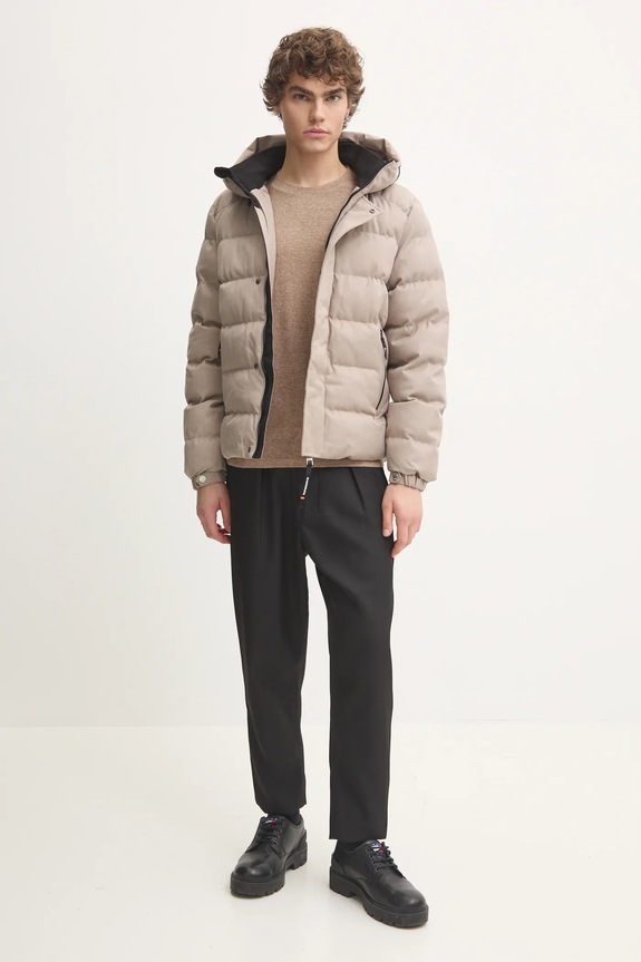 Яке Superdry M5011898A.B1V бежов AW24