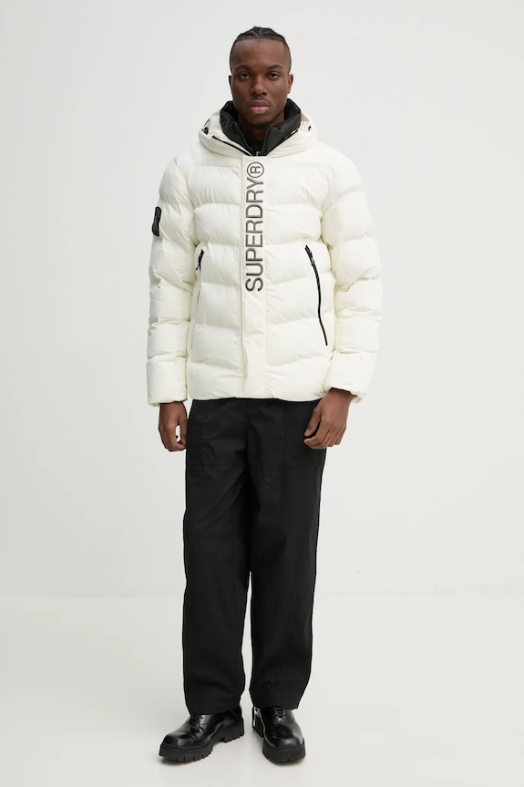 Bunda Superdry M5011902A.71D béžová AW24