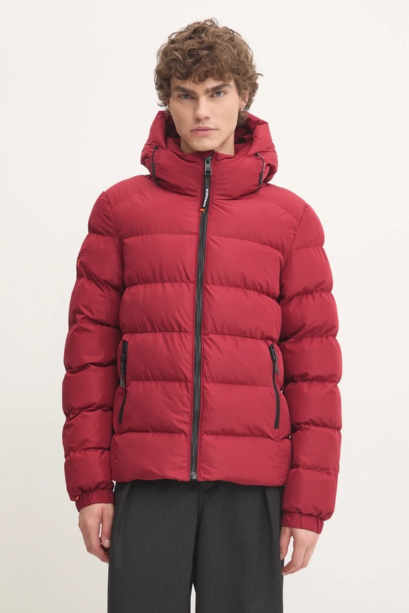 Bunda Superdry burgundské M5011905A.Z6Q