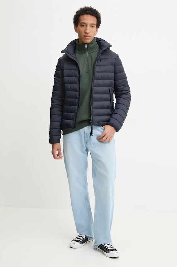 Bunda Superdry M5011906A.98T námořnická modř AW24