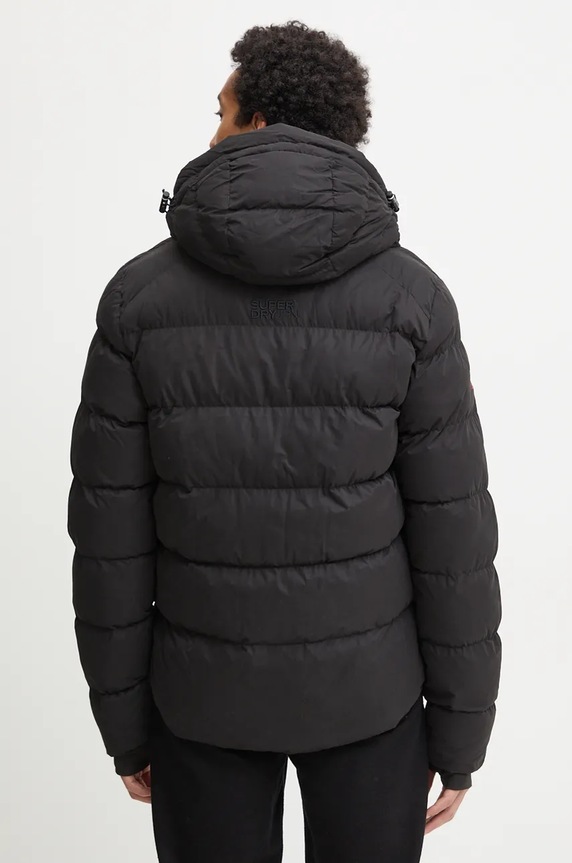 Ruházat Superdry rövid kabát M5011907A.02A fekete