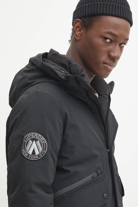Яке Superdry черен M5011908A.02A