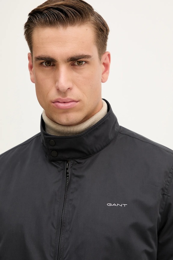 Μπουφάν Gant 7006381 μαύρο