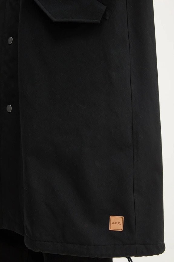 A.P.C. kurtka parka antonin COHCJ.M30202 czarny