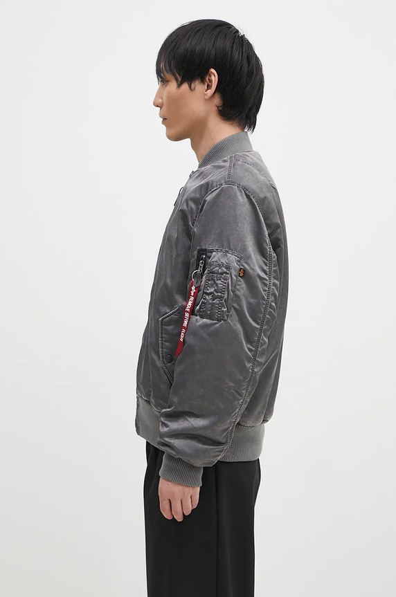 Куртка-бомбер Alpha Industries MA-1 Vintage 148127 серый AW24