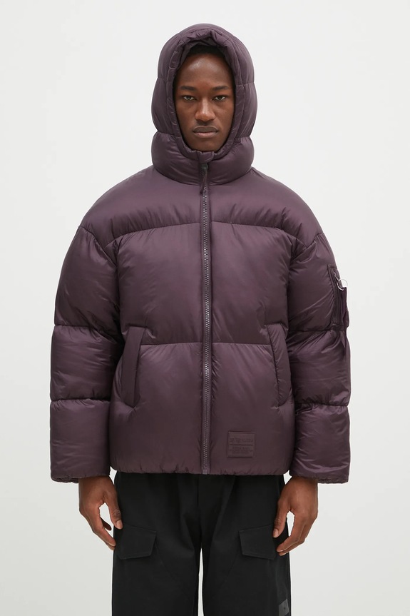 Alpha Industries jacket Cloud Puffer Bomber with violet 148130