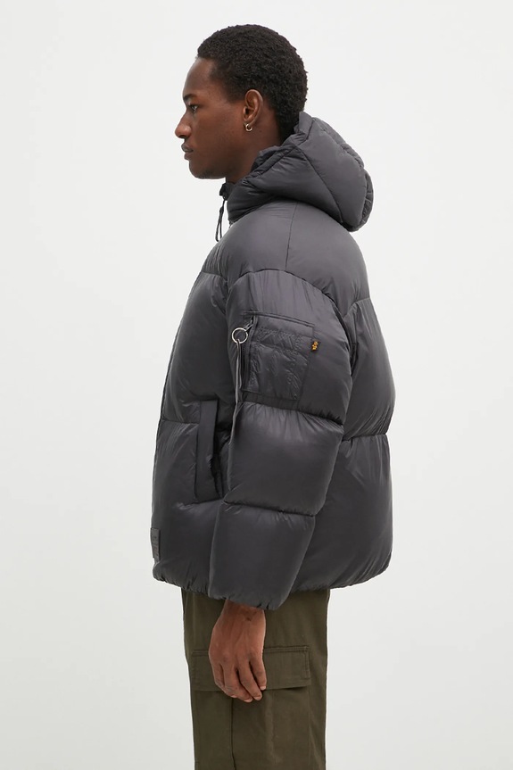 Alpha Industries giacca Cloud Puffer Bomber 148130 grigio AW25