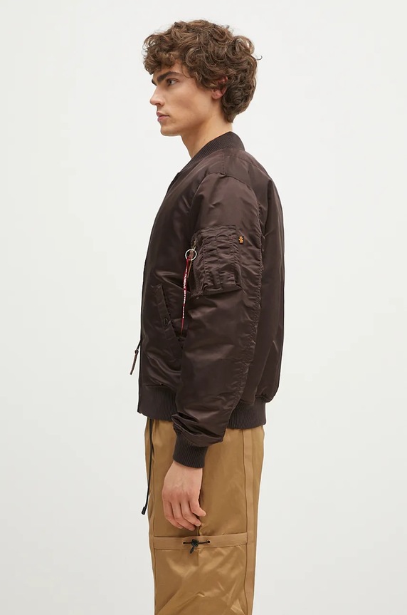 Alpha Industries bomber jacket MA-1 VF 59 191118 brown AW24