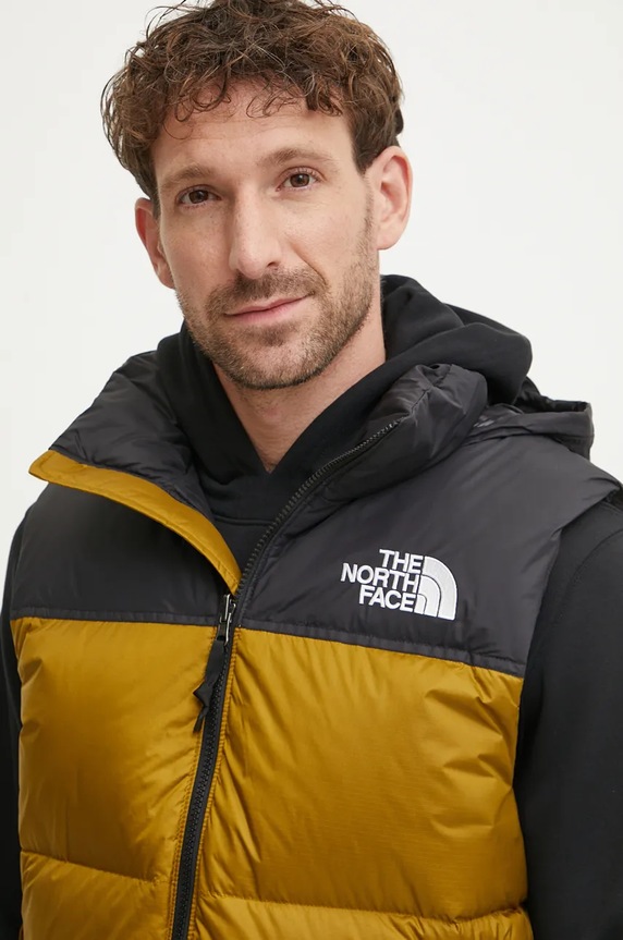 Péřová vesta The North Face 1996 Retro Nuptse zelená NF0A3JQQ5HO1