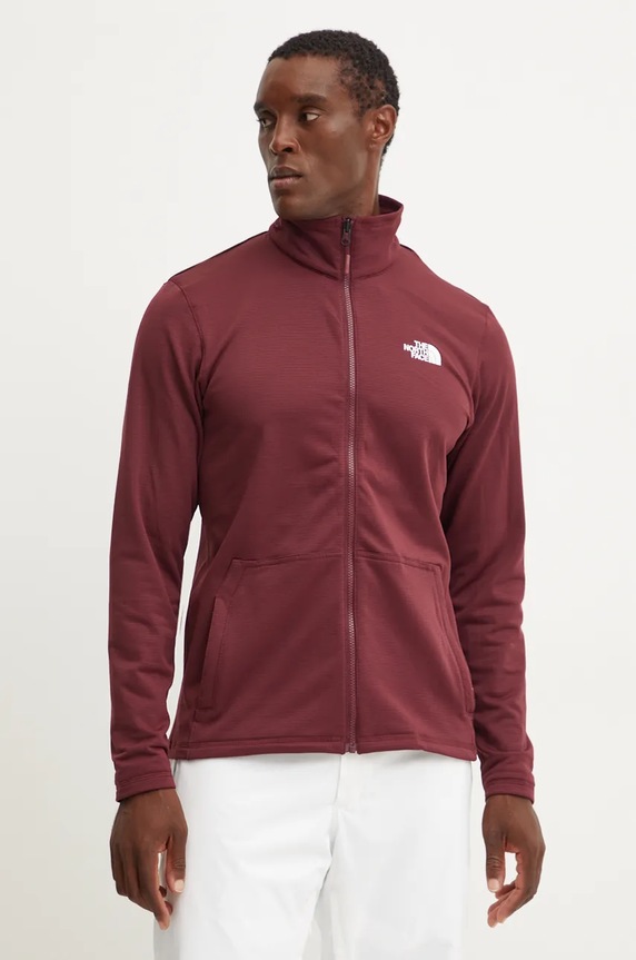The North Face kurtka outdoorowa Quest Triclimate NF0A3YFH7OK1 bordowy AW24