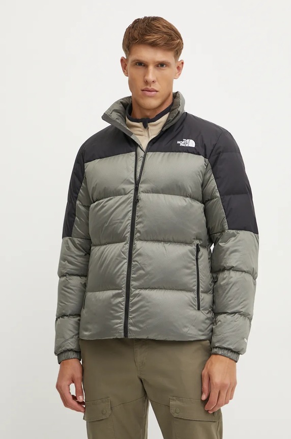 Péřová sportovní bunda The North Face Diablo 2.0 s podšívkou zelená NF0A89930IM1