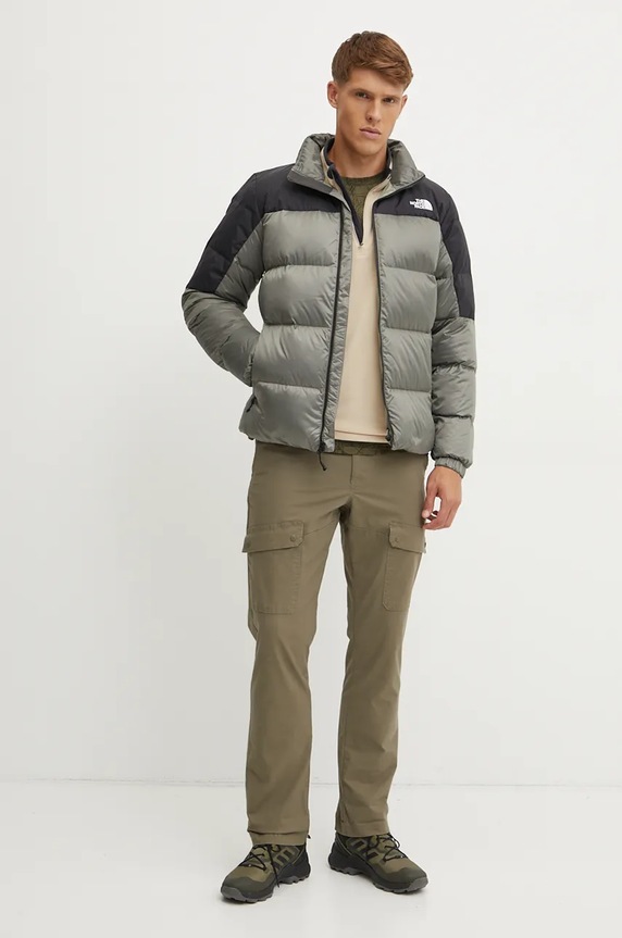 Péřová sportovní bunda The North Face Diablo 2.0 NF0A89930IM1 zelená AW24