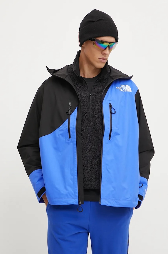 Bunda The North Face TNF x Yinka Ilori modrá NF0A89GQTMI1