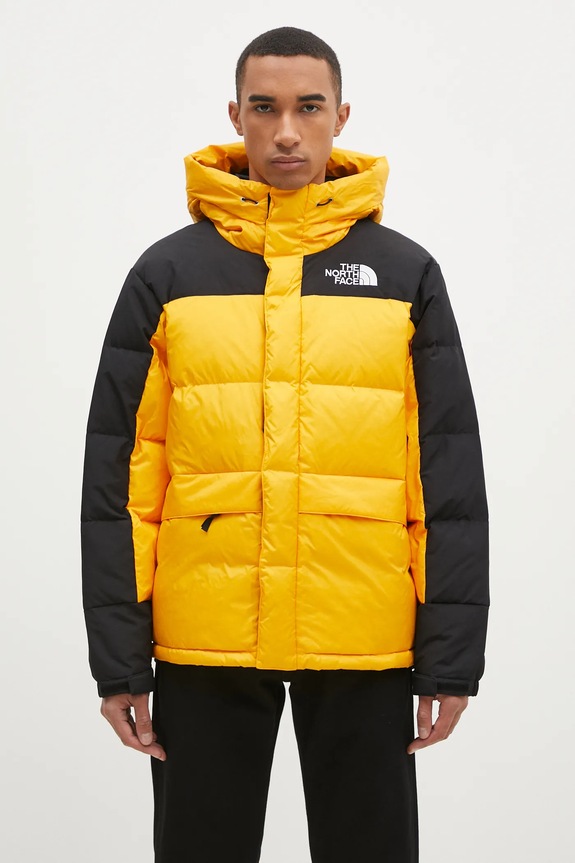 Péřová bunda The North Face HMLYN Down péřové žlutá NF0A4QYXZU31