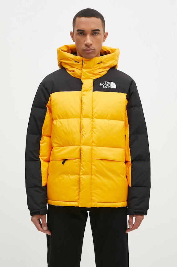 Péřová bunda The North Face HMLYN Down péřové žlutá NF0A4QYXZU31