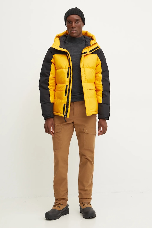 Páperová bunda The North Face HMLYN Down NF0A4QYXZU31 žltá AW24