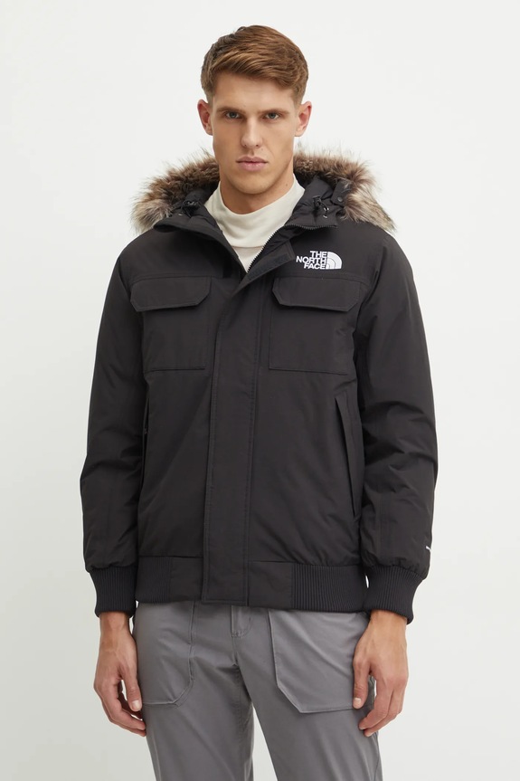 The North Face giacca McMurdo Bomber foderato nero NF0A5GD9JK31