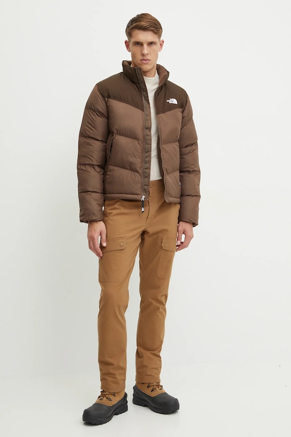 The North Face geacă Saikuru NF0A853I7O31 maro AW25