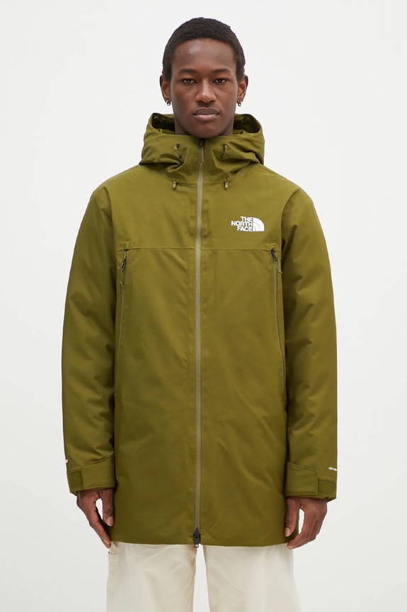 Péřová bunda The North Face MTN Range péřové zelená NF0A88WEPIB1