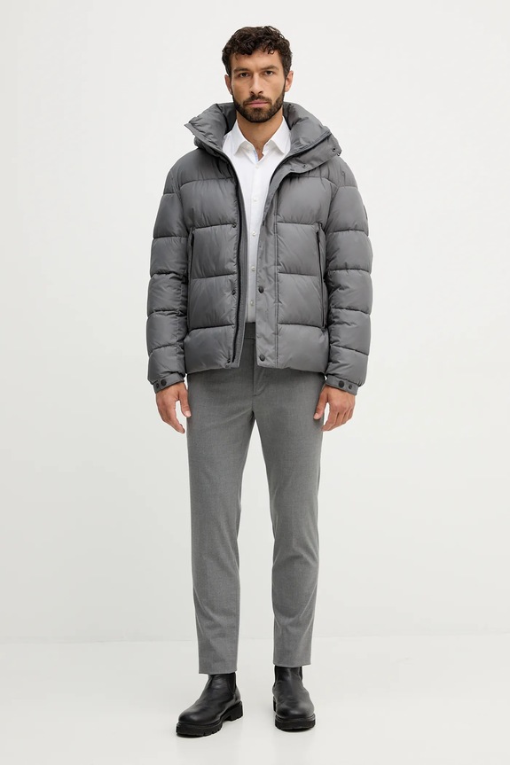 Jakna BOSS Orange Omaris 50528573 siva AW25
