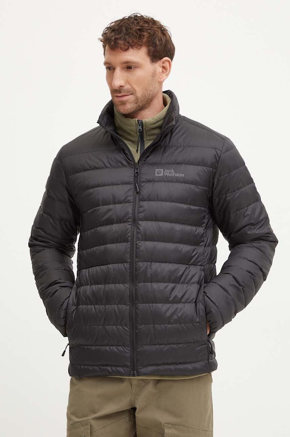 Jack Wolfskin geaca sport din puf Pilvi cu captuseala negru 1207701