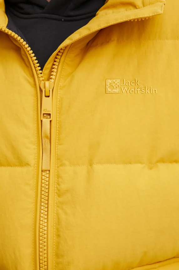 Jack Wolfskin kurtka puchowa Nordlicht A60040 żółty