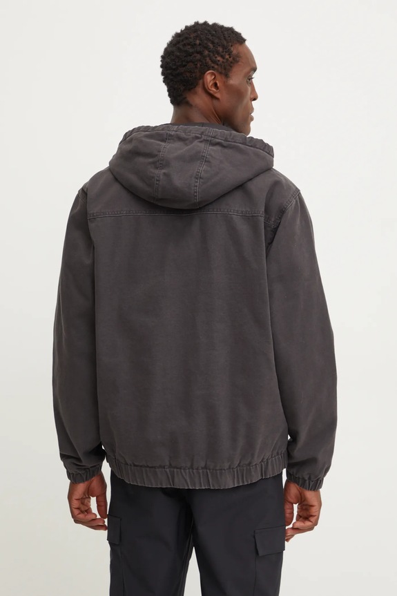 Oblečení Bunda Quiksilver Straight Out Hood Jacket EQYJK04099 šedá