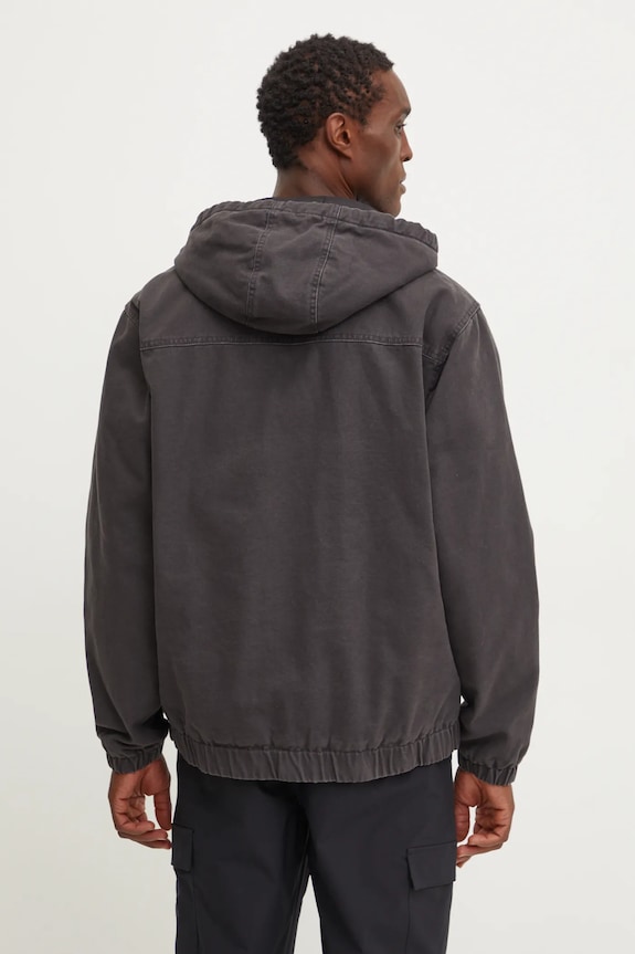 Oblečení Bunda Quiksilver Straight Out Hood Jacket EQYJK04099 šedá