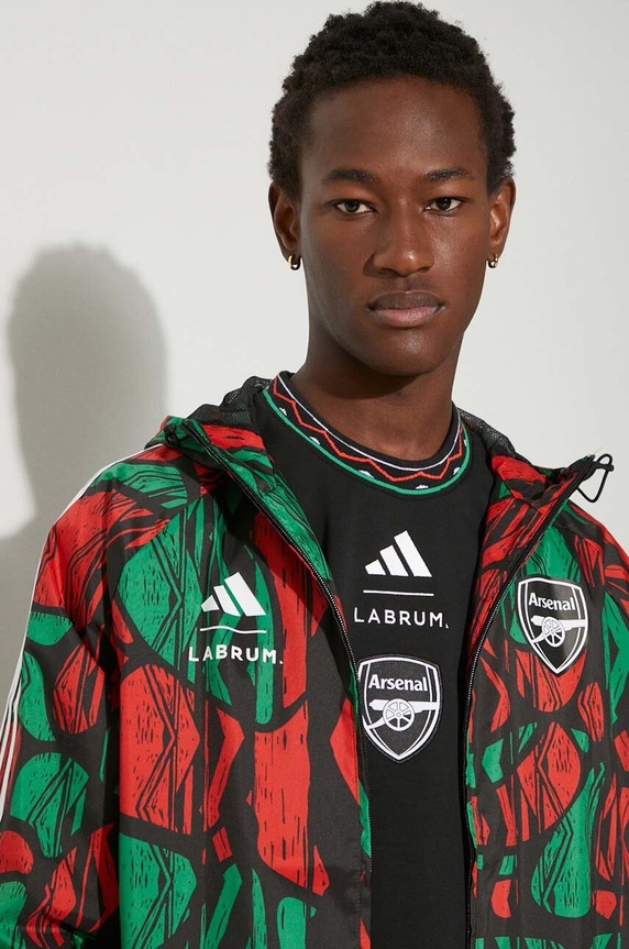 adidas kurtka Arsenal x Labrum Seasonal Windbreaker IT4081 multicolor