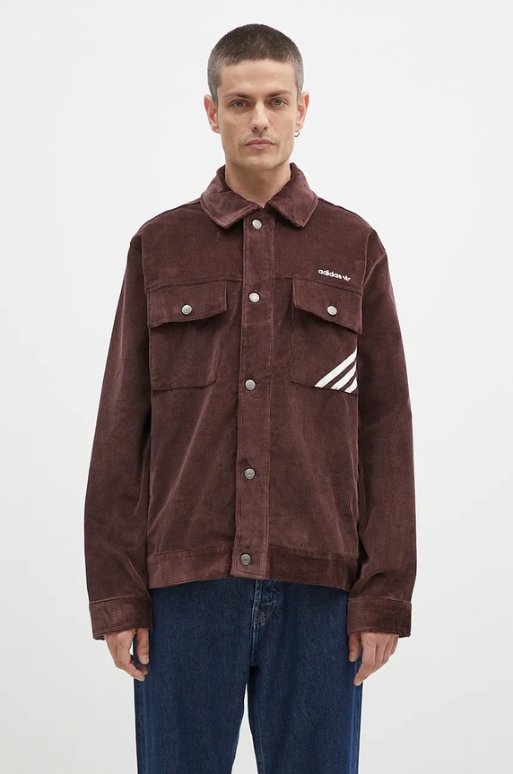 adidas Originals corduroy jacket Jacket non-insulated brown IW3263