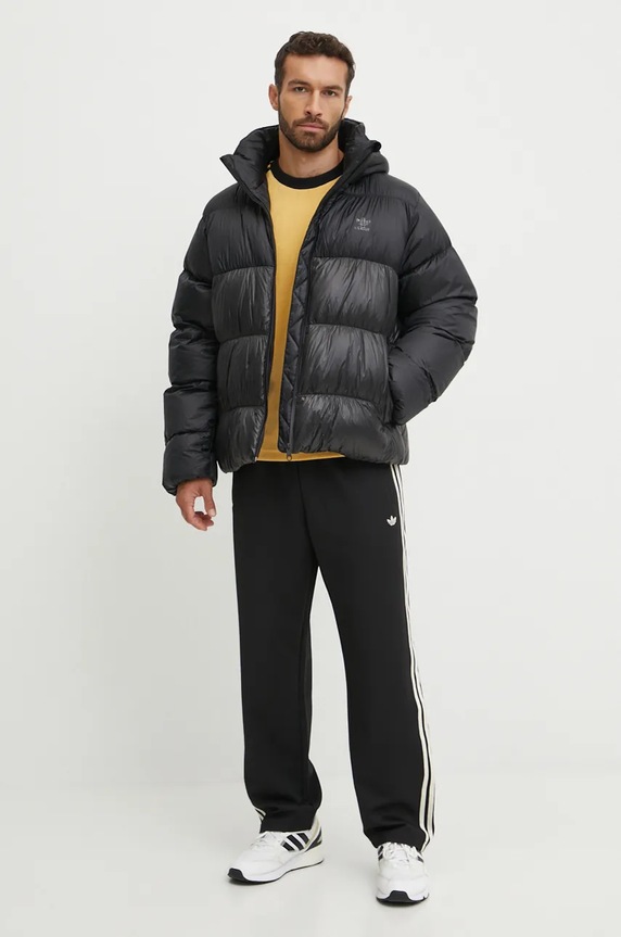 Páperová bunda adidas Originals Down Regen Adic IW3454 čierna AW24