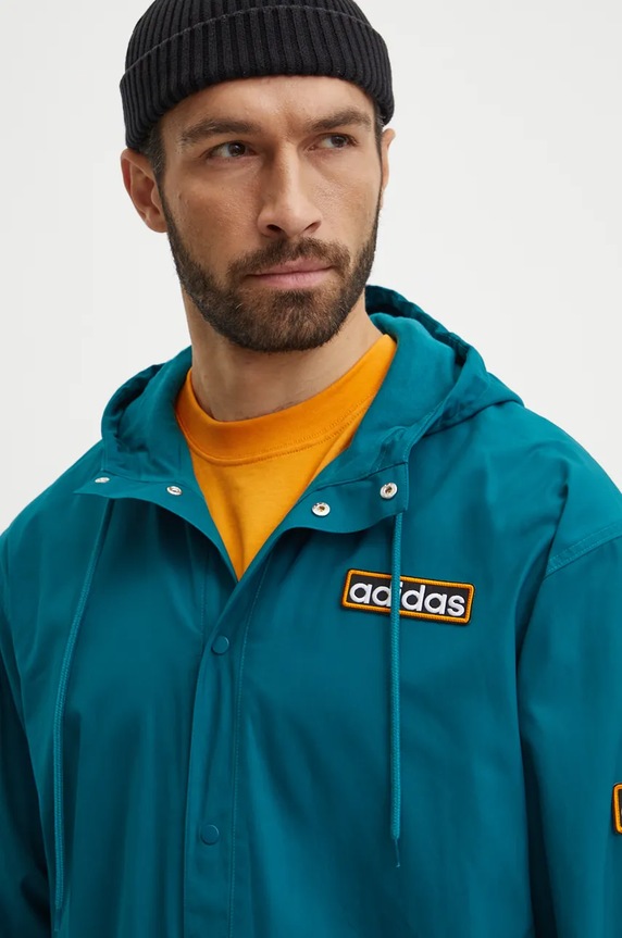 adidas Originals jacket Adibreak Windbreaker turquoise IW5811