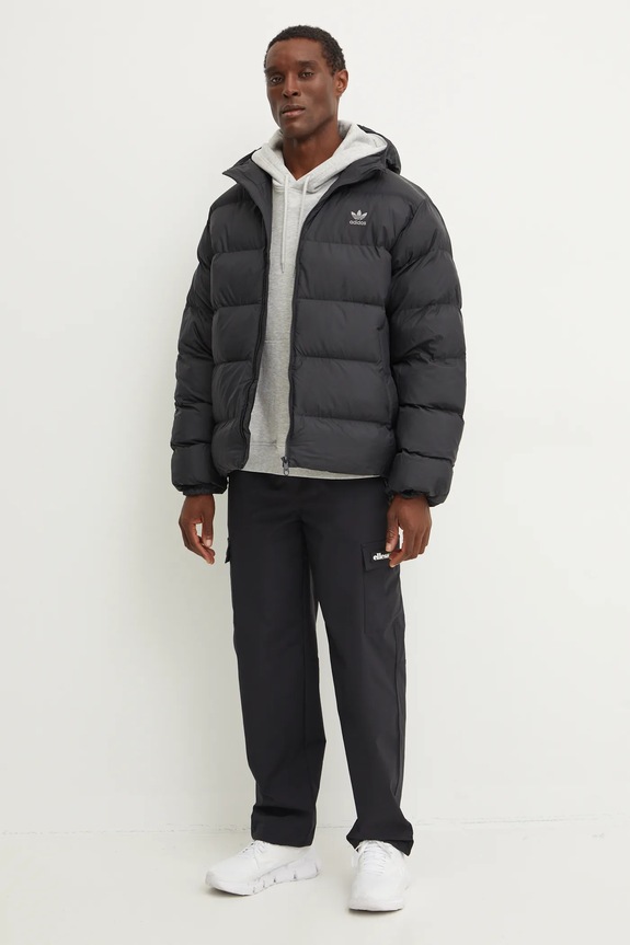 Bunda adidas Originals Commercial Puff IY3396 černá AW24