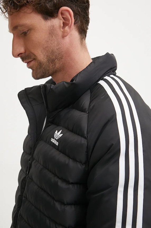 Jakna adidas Originals Padded Coll crna IZ1835