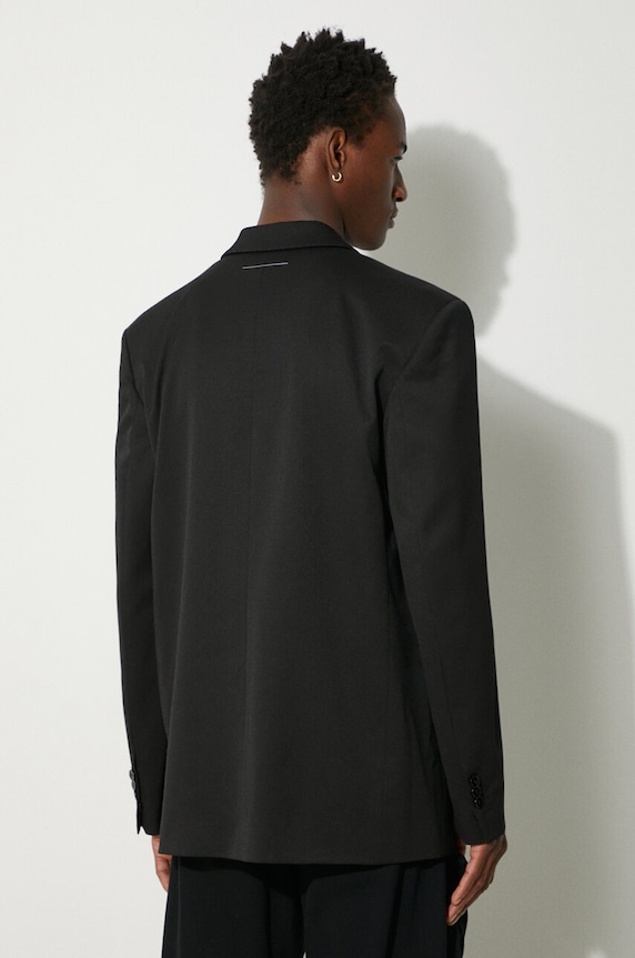 Clothing MM6 Maison Margiela wool blend blazer SH0BN0009.S47848 black