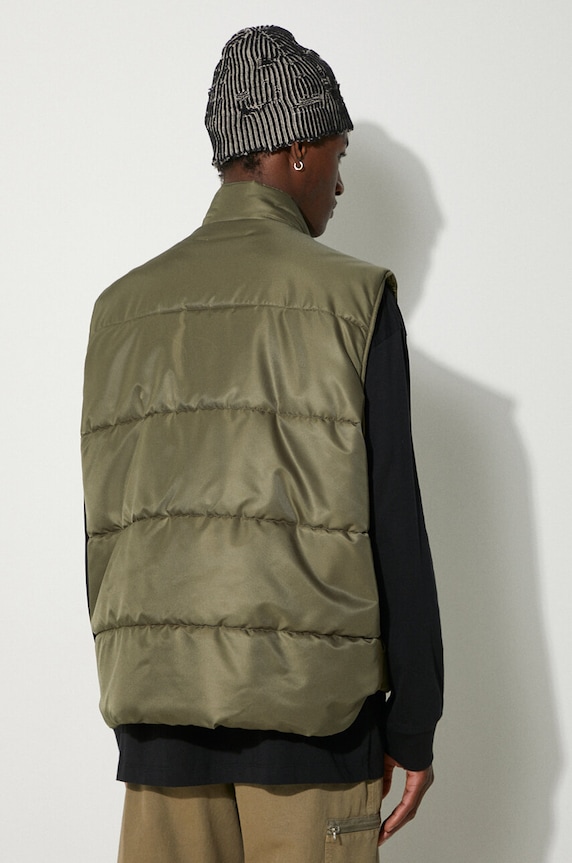 MM6 Maison Margiela bezrękawnik zielony SH0FB0005.S53984