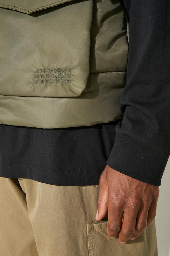 MM6 Maison Margiela bezrękawnik SH0FB0005.S53984