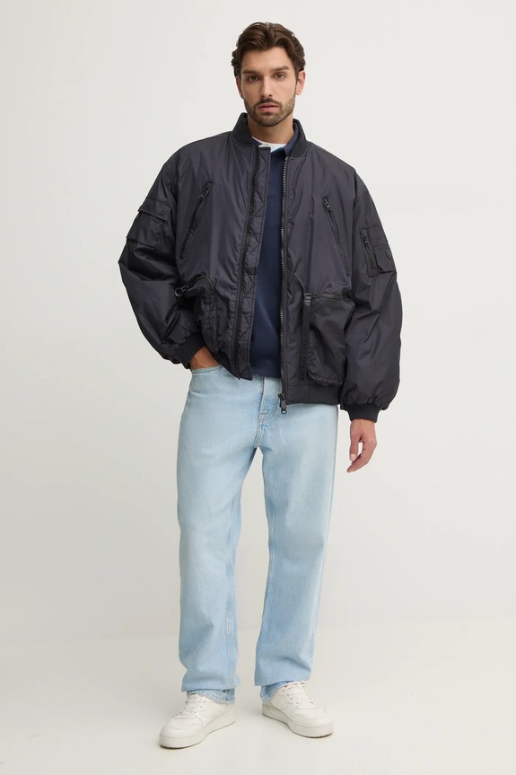 Save The Duck kurtka bomber USHER D31303U.MEGA19 czarny AW24