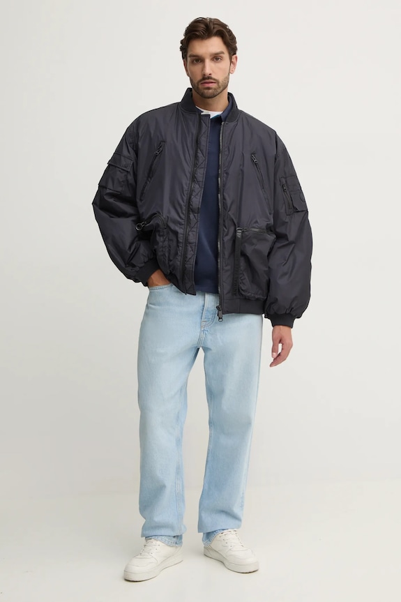 Save The Duck kurtka bomber USHER D31303U.MEGA19 czarny AW24
