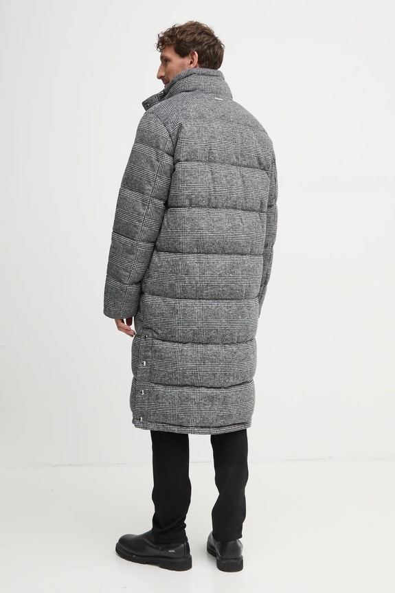 Michael Kors gyapjú keverék dzseki CF4202FFF1 szürke AW24