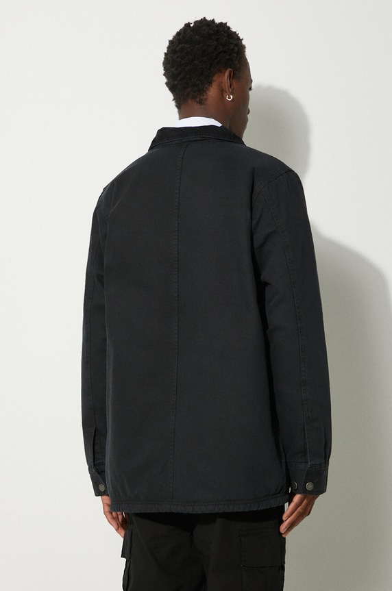 Clothing Dickies jacket Duck High Pile Flce Line Chore Jacket DK0A4XGA black