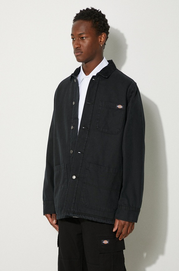 Dickies jacket Duck High Pile Flce Line Chore Jacket black DK0A4XGA