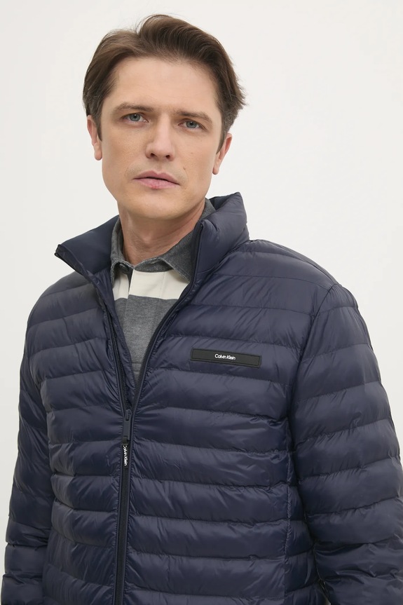 Calvin Klein rövid kabát sötétkék K10K113474