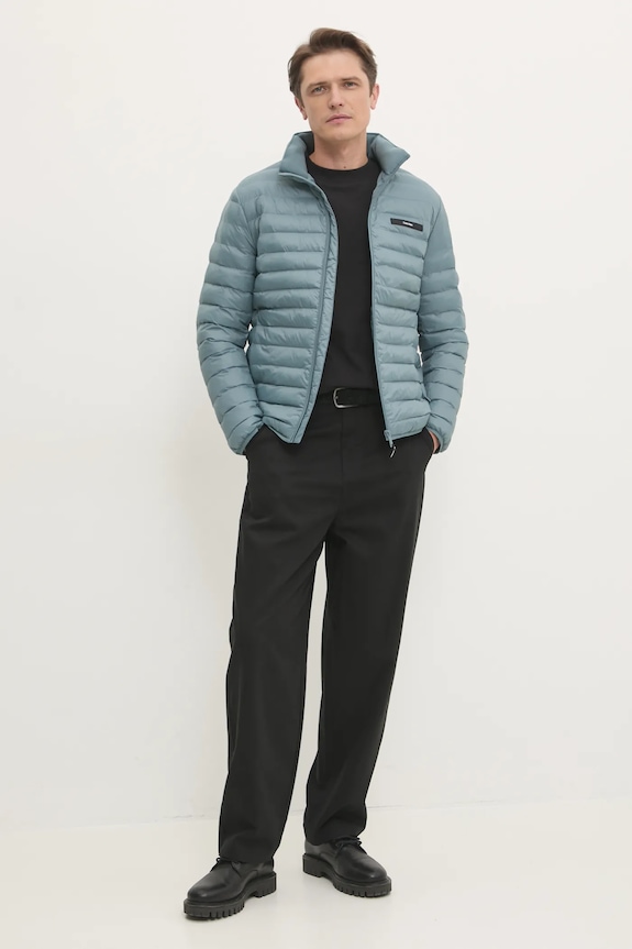Μπουφάν Calvin Klein K10K113474 τιρκουάζ SS25