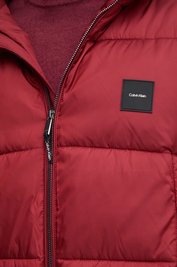 Calvin Klein kurtka K10K113476 bordowy