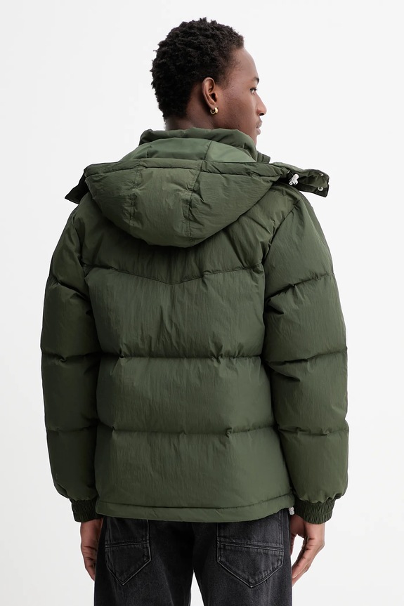 Odzież Levi's kurtka puchowa A8557 zielony
