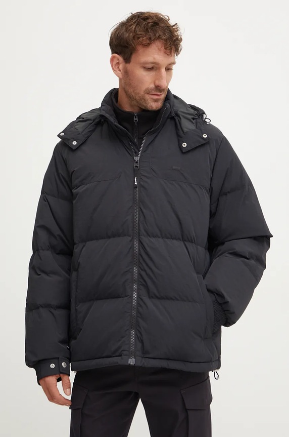 Páperová bunda Levi's zateplené čierna A8557